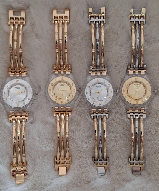 Montres SWATCH en acier inoxydable